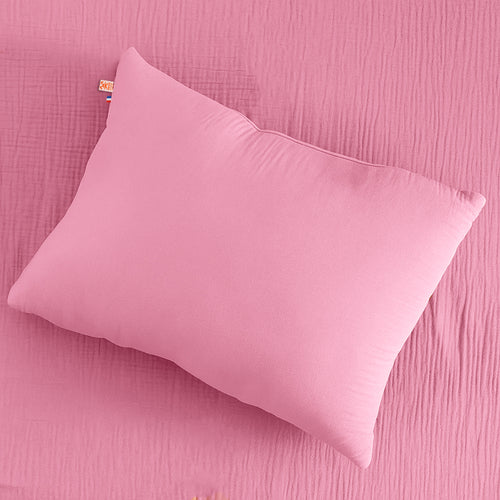 Organic Cotton Pillow - Pink