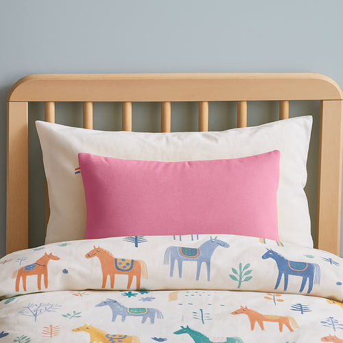 Organic Cotton Pillow - Pink