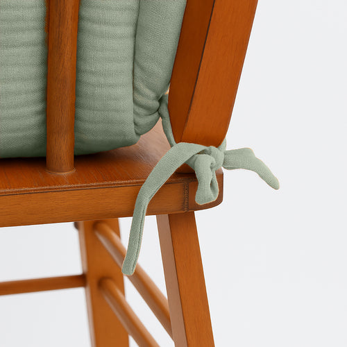 Cushion High Chair in Organic Cotton - Green